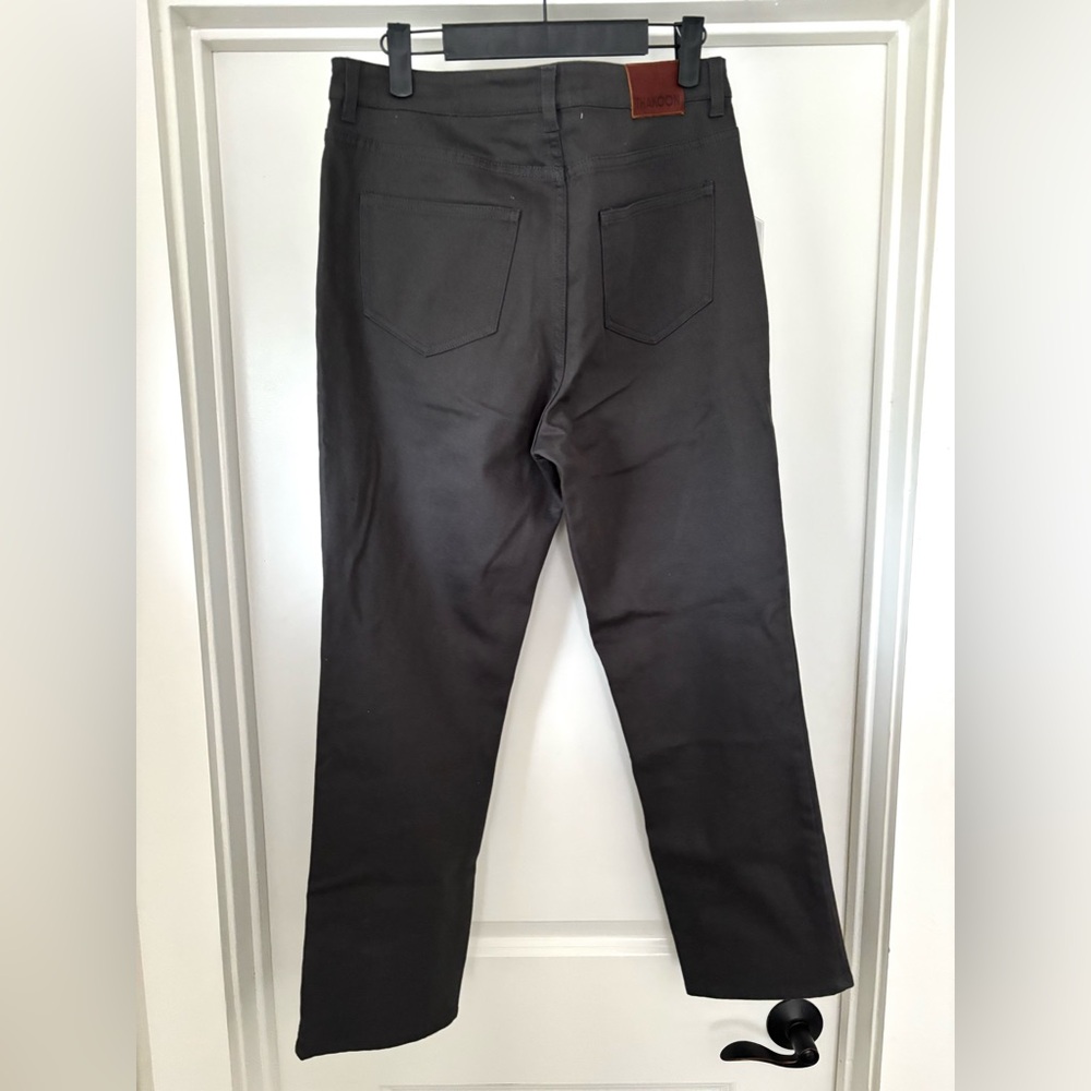 NWT Thakoon Dark gray Straight-Leg Jeans - Picture 3 of 4